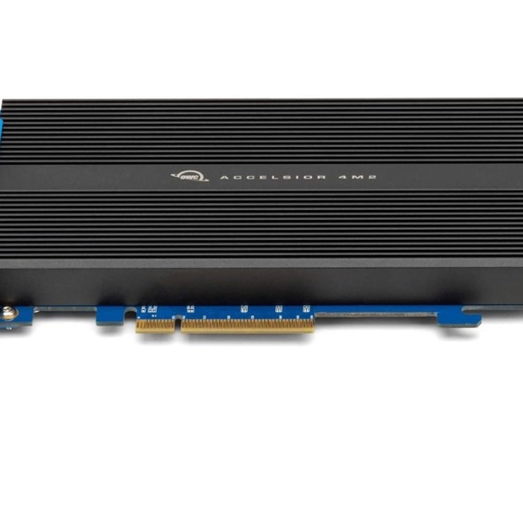 OWC Accelsior 4M2 PCIe NVMe M.2 SSD Adapter Card Compatible with intel Mac Pro. - Picture 6 of 6